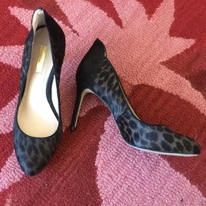 New Louise et Cie Calfhair/ Suede Pumps 8.5